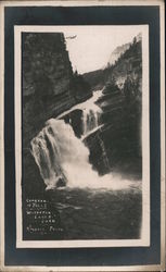 Cameron Falls, Waterton Lakes Park Postcard