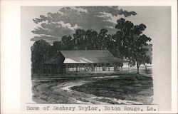 Home of Zachary Taylor Postcard