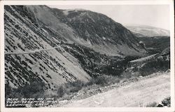 Blue Slide on the Tioga-Yosemite Highway Lee Vining, CA Postcard Postcard Postcard