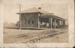 Glendale Railroad Depot Postcard