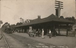 Rock Island Depot Vinton, IA Postcard Postcard Postcard