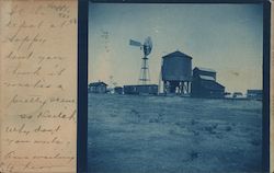 Happy Railroad Depot Texas Postcard Postcard Postcard