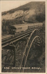 Stony Creek Bridge Byron Harmon, Canada Misc. Canada Postcard Postcard Postcard