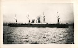 SS Alaska, Guion Line 1881 Postcard