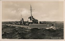 Torpedoboot Jltis Postcard