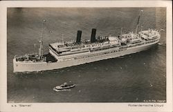 SS "Siamat" Postcard