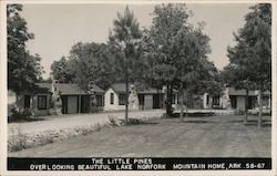 The Little Pines, Overlooking Beautiful Lake Norfolk Mountain Home, AR Postcard Postcard Postcard