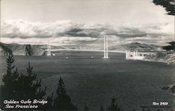 Golden Gate Bridge Postcard