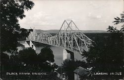 Black Hawk Bridge Postcard