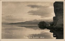 Pyramid Lake Postcard