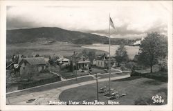 Bird's-Eye View, Willapa River Postcard