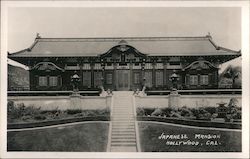 Japanese Mansion Hollywood, CA Postcard Postcard Postcard