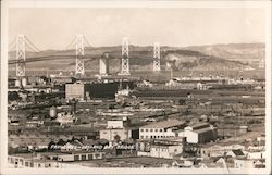 Oakland Bay Bridge San Francisco, CA Postcard Postcard Postcard