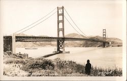 Golden Gate Bridge Postcard