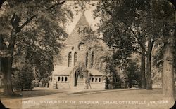 The Chapel, University of Virginia Postcard