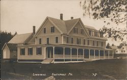 Lawnmere Inn Southport, ME Postcard Postcard Postcard