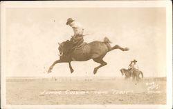 Junior Colwell Riding 'Tubby Postcard