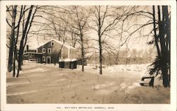 Whittier's Birthplace Postcard