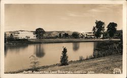 Mt. St. Helens and Lake Sakajawea Postcard
