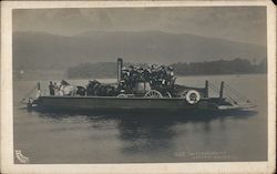 Ferryboat Windermere Postcard