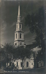 First Baptist Church Postcard