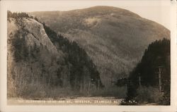 The Elephants Head and Mt. Webster Crawford Notch, NH Postcard Postcard Postcard