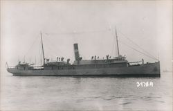 Steamer from the Acores Collection Postcard