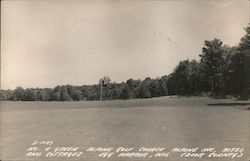 Golf Course at Alpine Inc. Motel and Cottages Egg Harbor, WI Postcard Postcard Postcard