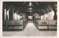 Inside a church Postcard