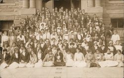 Class of 1916 High School Class Photo Postcard