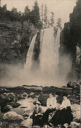 Snoqualmie Falls Washington Postcard Postcard Postcard