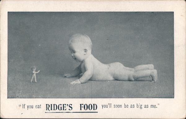 If You Eat Ridge's Food, You'll Soon Be As Big As Me.