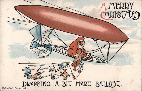 A Merry Christmas Dropping A Bit More Ballast Santa Claus