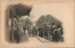 Exposition Universelle 1900. Sur La Plate-Forme Mobile Postcard