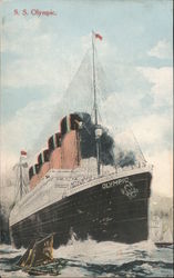 S. S. Olympic Postcard