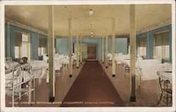 Interior Receiving Ward, Fitzsimons General Hospital Postcard