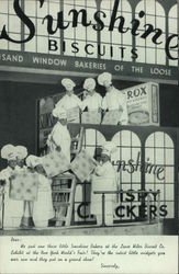 Sunshine Biscuits Exhibit at New York World's Fair Postcard