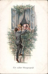 Ein Süßer Morgengruß Postcard