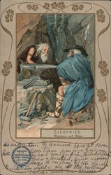 Siegfried - Wanderer and Mime Postcard