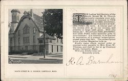 The Ladies' Aid Society of the South Street M. E. Church Postcard