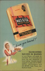 Massota Patent Flour Advertising Blotter Blotter Blotter