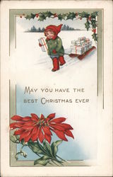 May You Have The Best Christmas Ever Postcard
