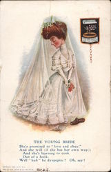 The Young Bride Postcard