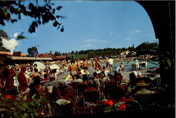 Outdoor Olympic Pool Grossinger New York