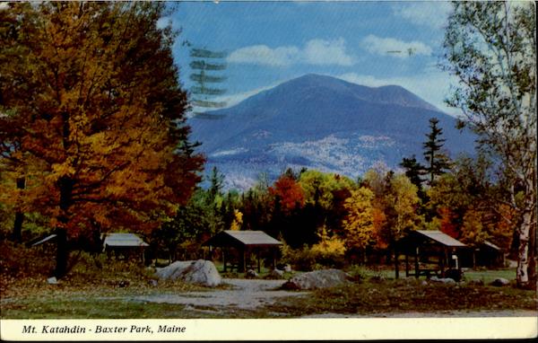 Mt. Katahdin Baxter State Park Maine