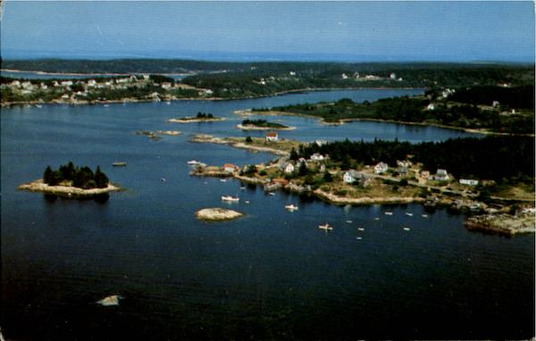 The Water Front At Minturn Maine