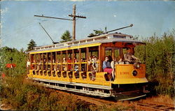 Seashore Trolley Museum Postcard
