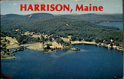 Harrison Maine Postcard Postcard