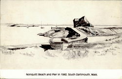 Nonquitt Beach Postcard