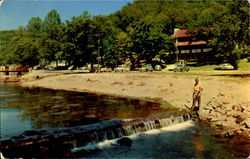 Scenic View Roaring River State Park Postcard